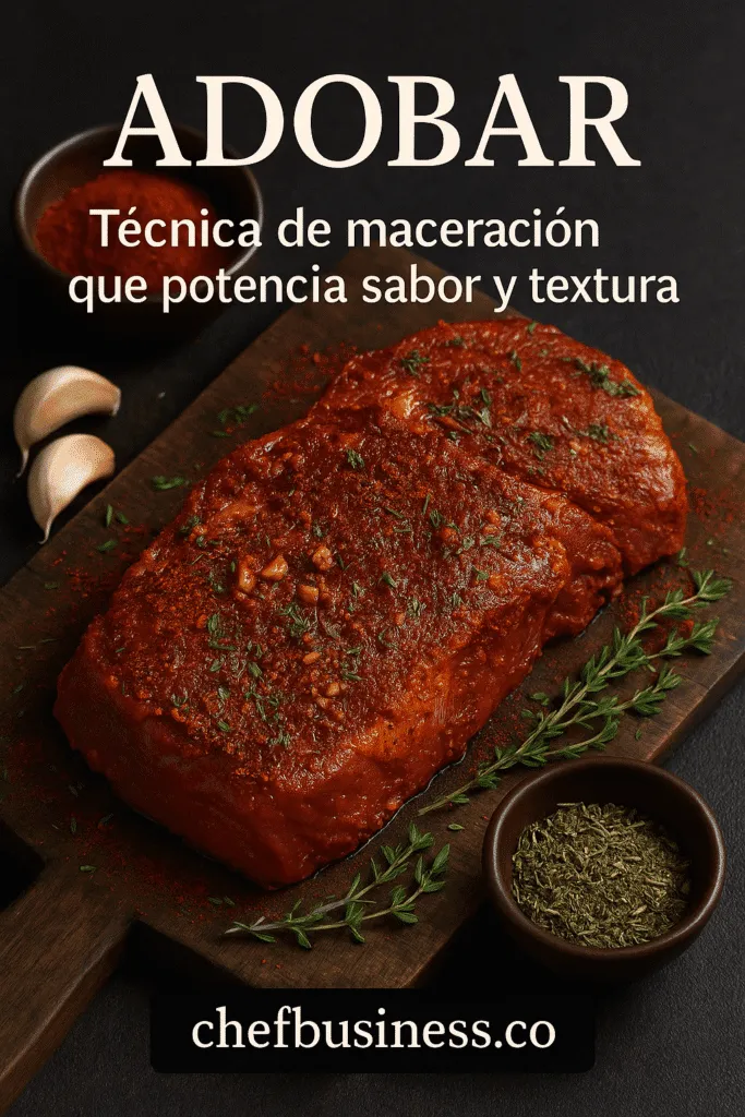 Adobar, concepto y definición