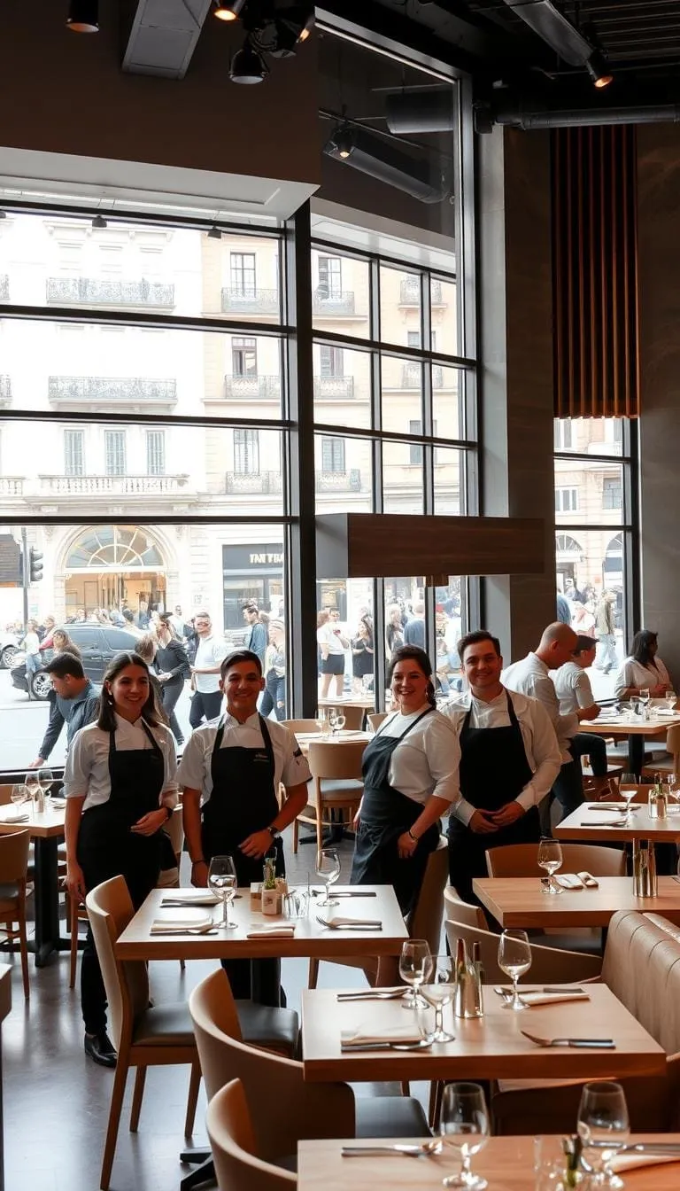 apertura de un restaurante