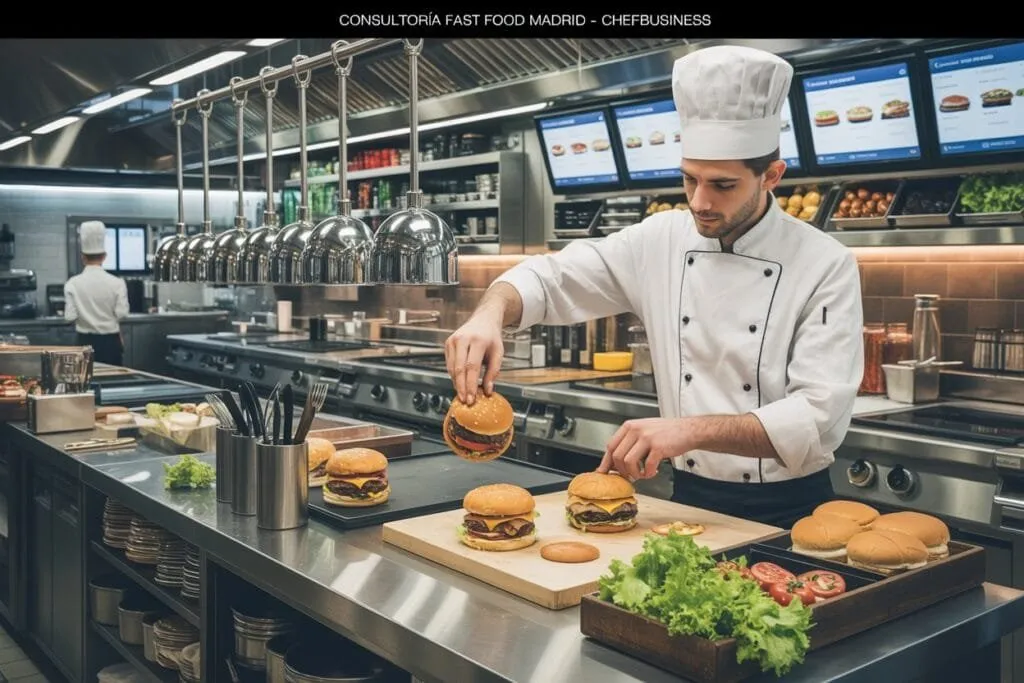 Consultor para Restaurantes de Comida Rápida en Madrid: Especialización Fast Food
