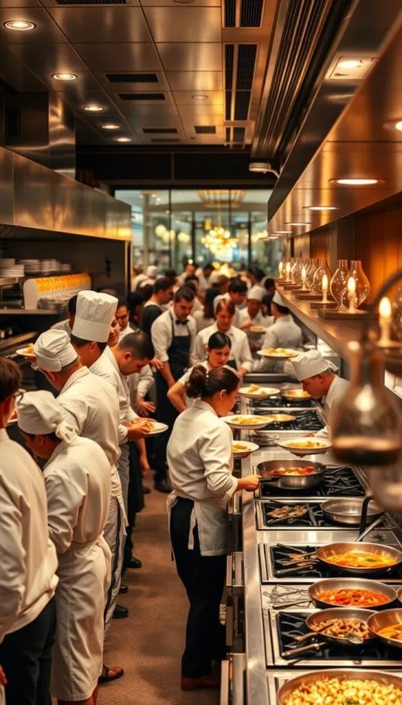procesos operativos en restaurante