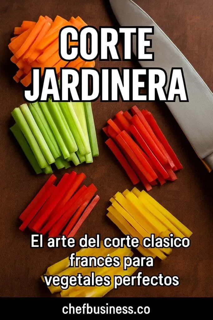 Corte jardinera