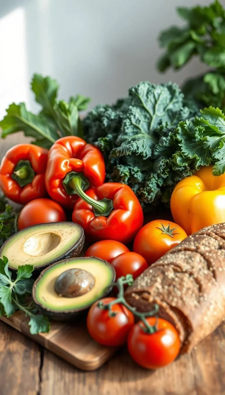 Ingredientes saludables para brunch Ingredientes saludables para brunch