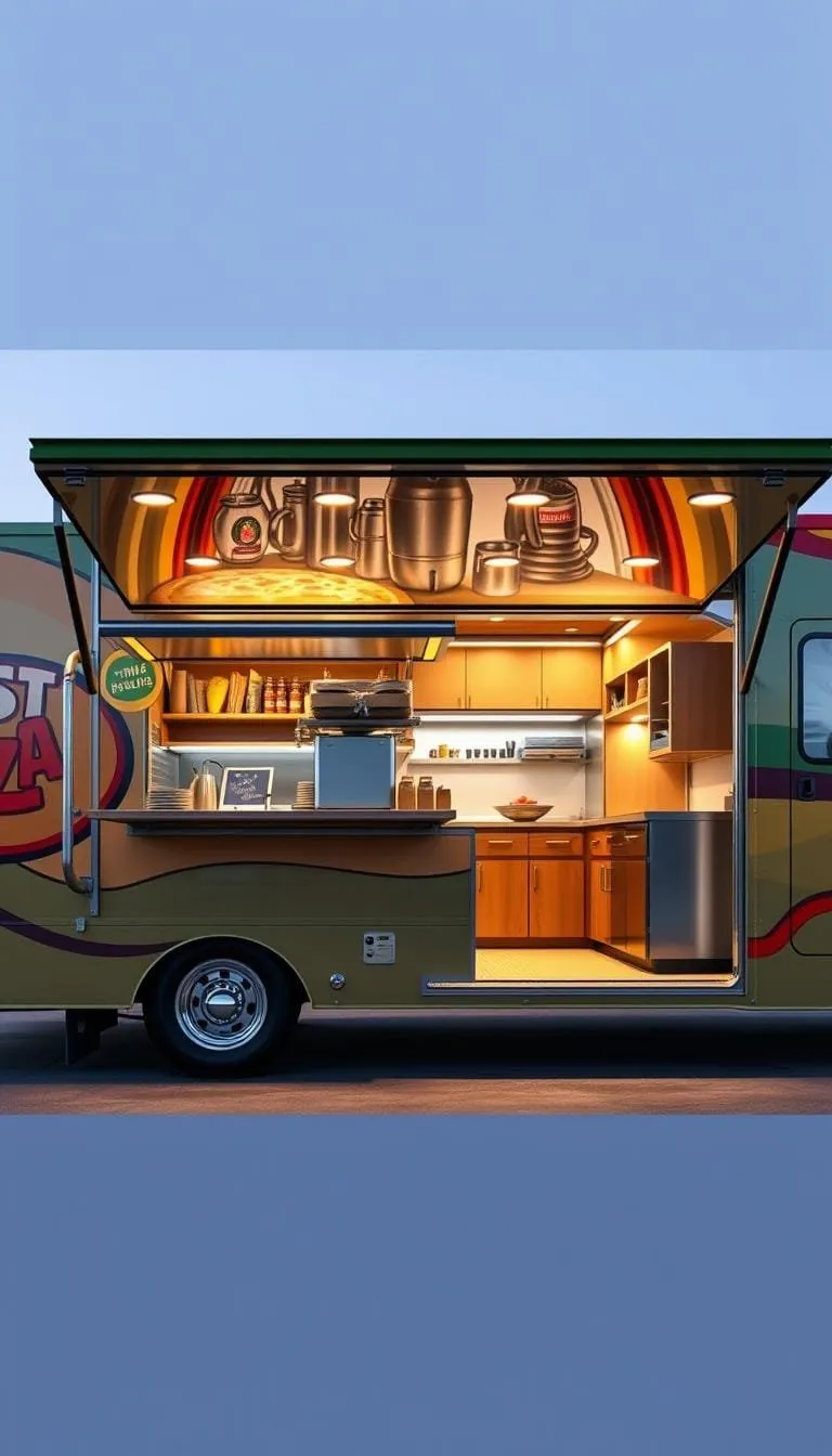 Diseño funcional de food truck Diseño funcional de food truck