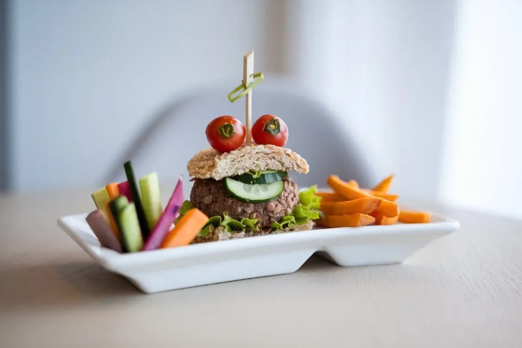 Menú infantil para restaurantes