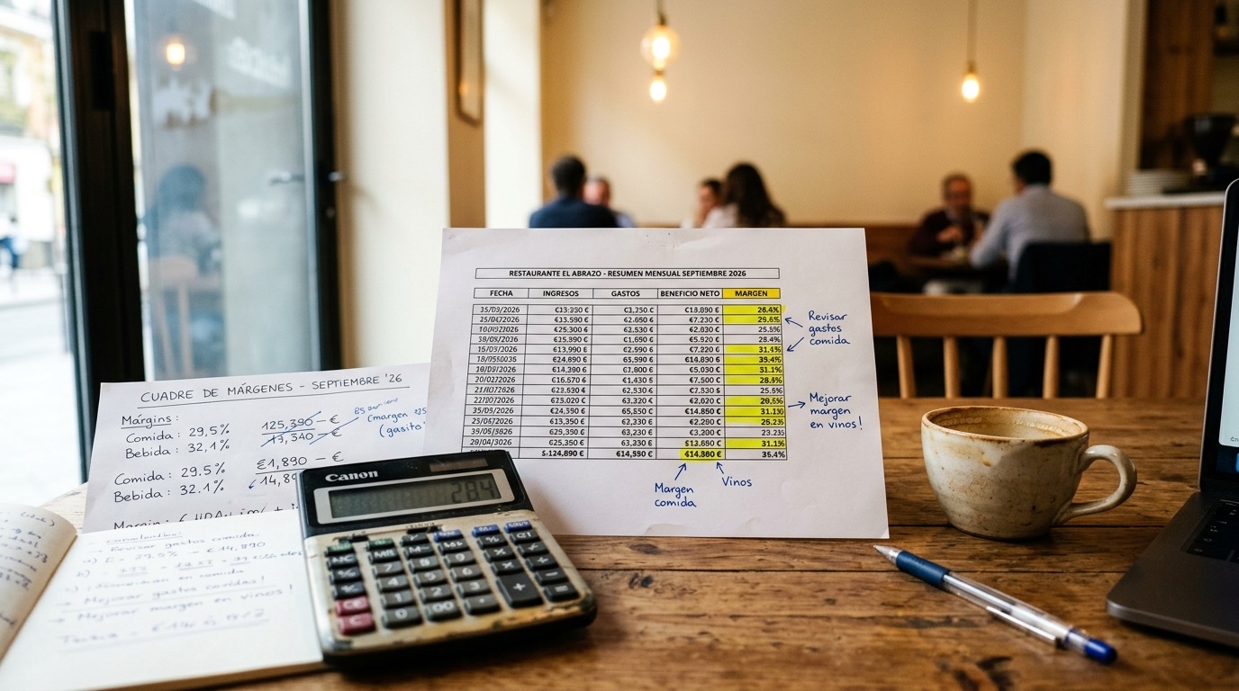 Finanzas y Rentabilidad — gestión gastronómica profesional