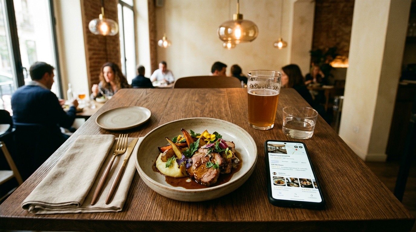 Marketing, Ventas y Cliente — gestión gastronómica profesional