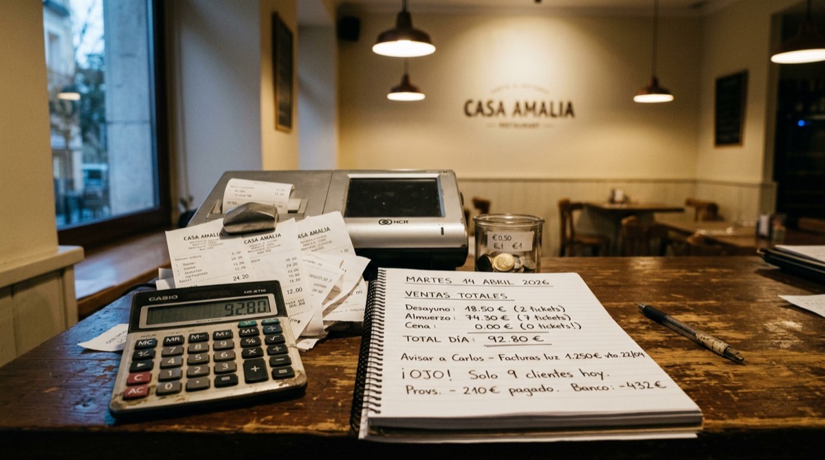 Mi restaurante pierde dinero — situacion habitual en restaurantes