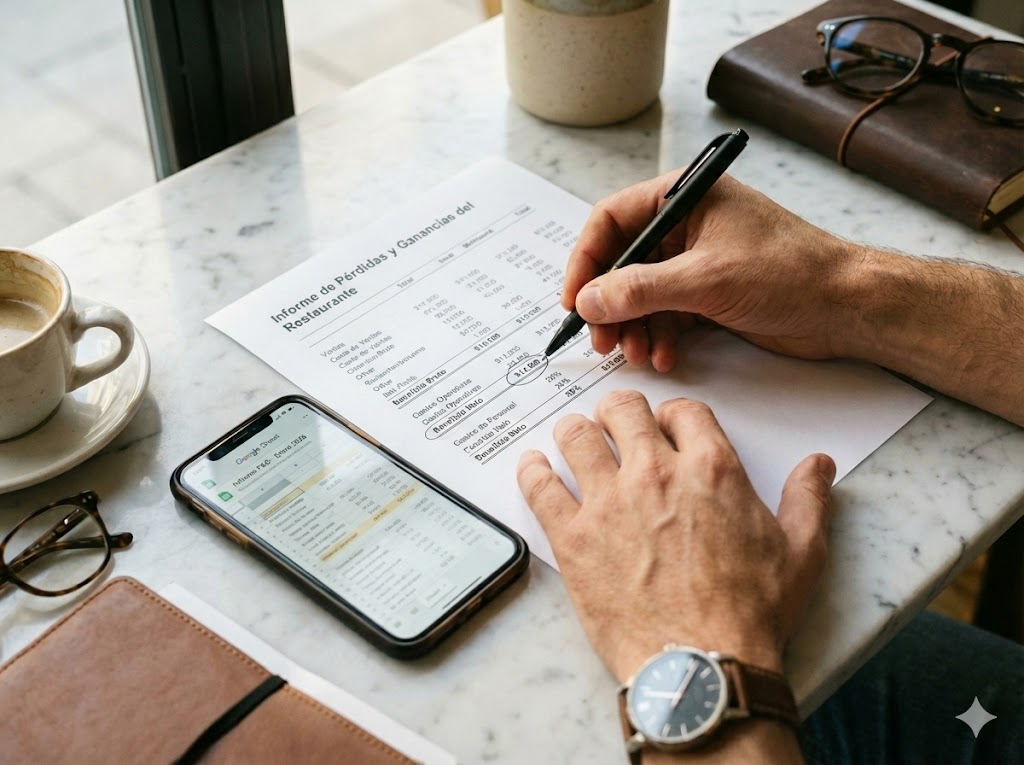 Consultoría para restaurante abierto