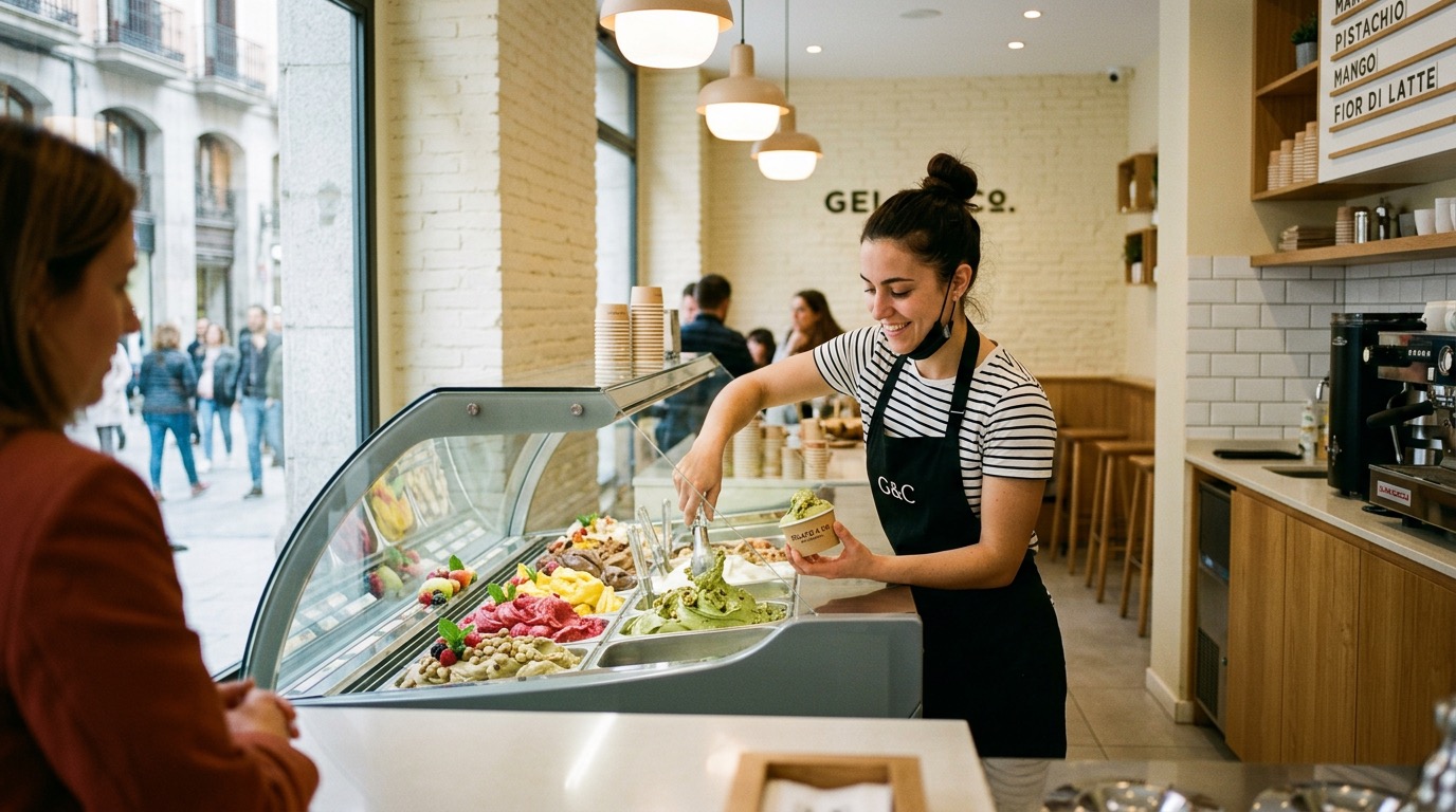 Consultoría para heladería en Madrid — ChefBusiness