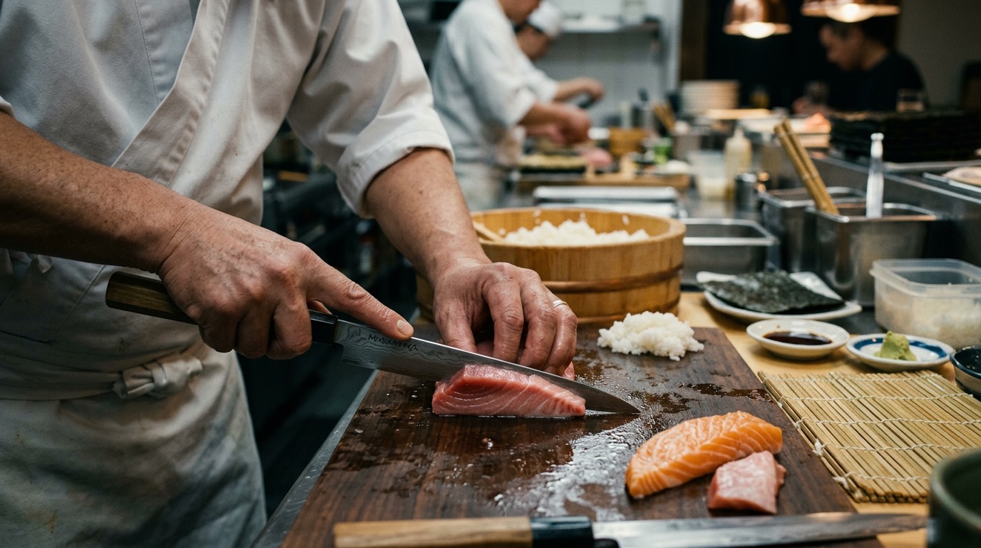 Retos de un sushi bar en Madrid