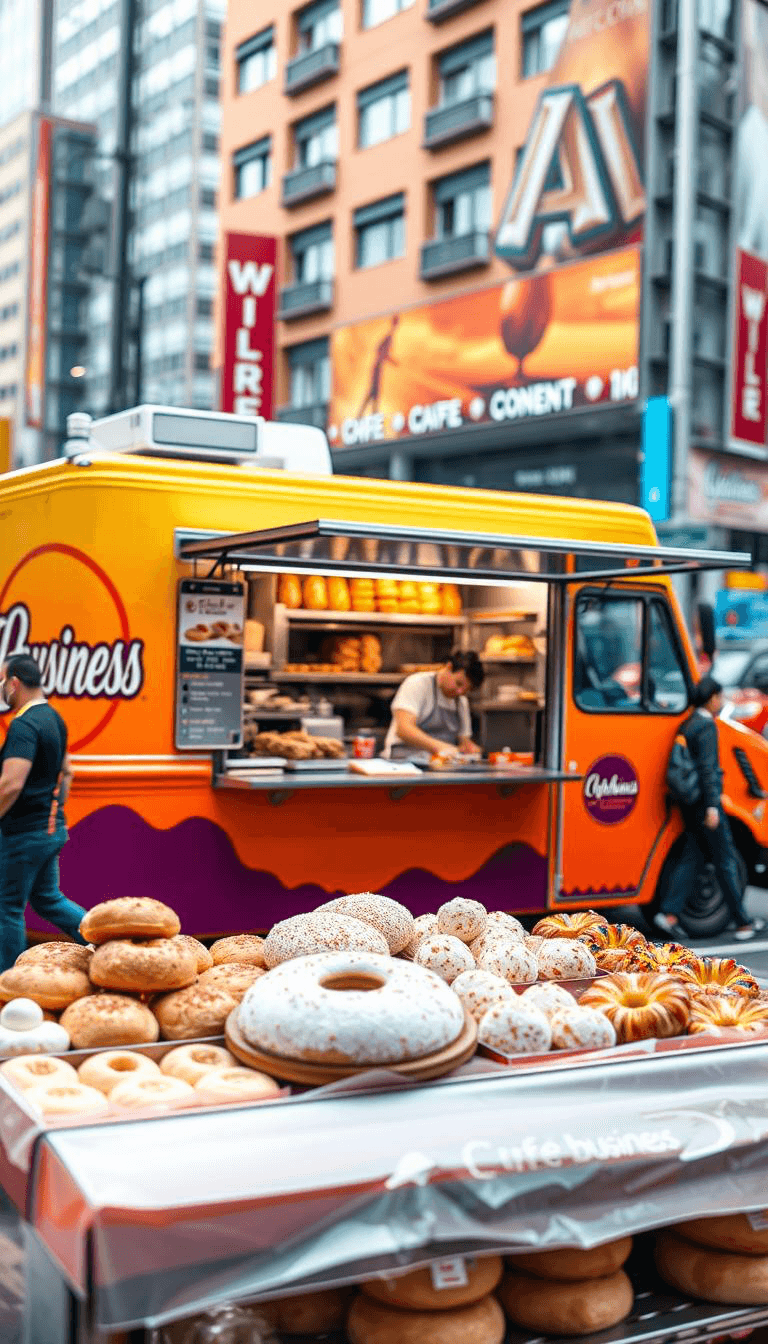 Guía para abrir un food truck panadería exitoso