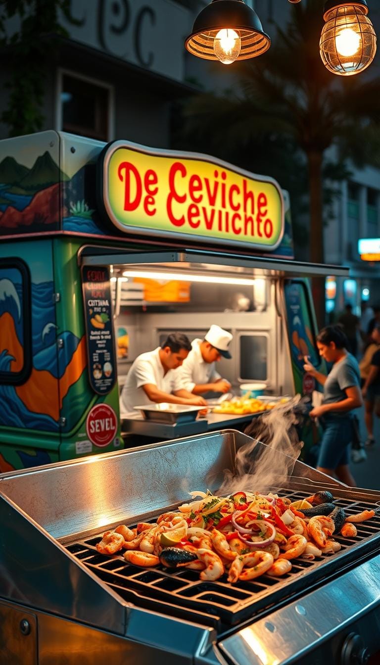 Guía para abrir un food truck de ceviche peruano exitoso