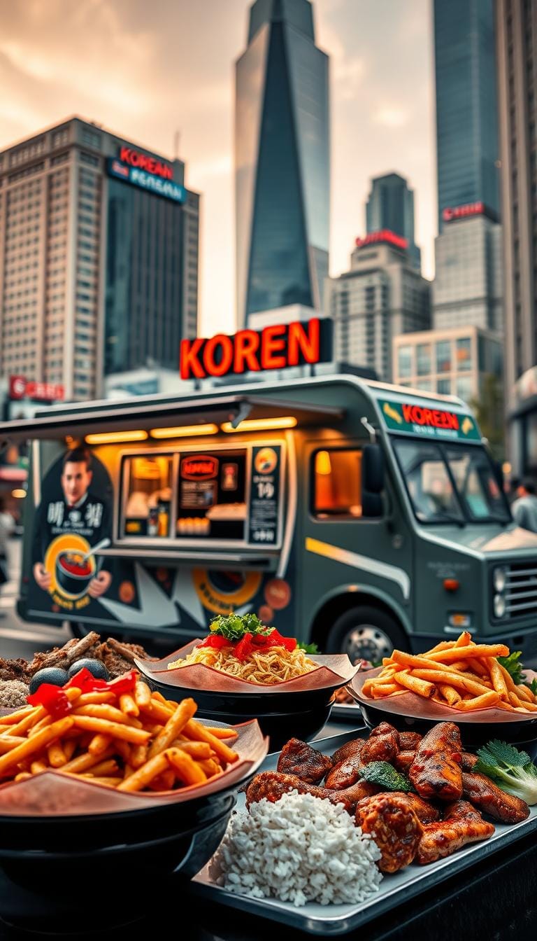 Guía para abrir un food truck de comida coreana exitoso