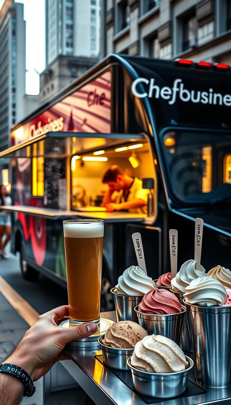 Guía para abrir un food truck de helados nitro exitoso