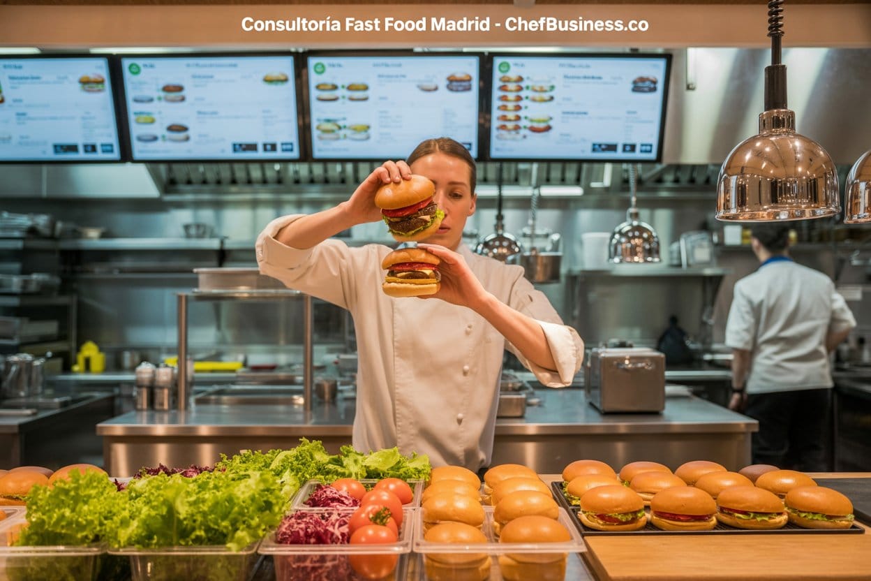 Consultor para Restaurantes de Comida Rápida en Madrid: Especialización Fast Food